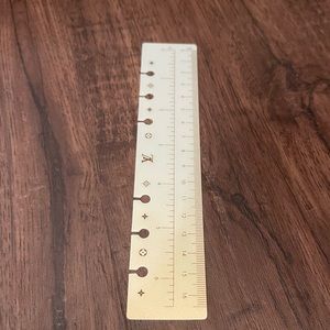 Louis Vuitton ruler insert